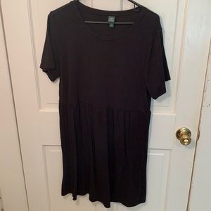 midi black flowy dress from Target